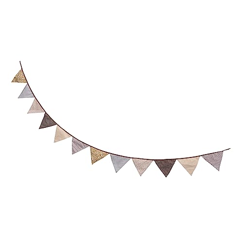 WEKAMOS Pastoral Wimpelkette Baumwolle Dreieck Banner Vintage Hochzeit Party Dekoration Shower Garten Feier Zubehör WEKAMOS Pastoral Wimpelkette Baumwolle Dreieck Banner Vintage Hochzeit Party Dekoration Shower Garten Feier Zubehör von WEKAMOS
