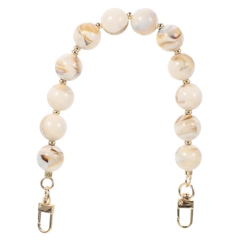 WEKAMOS Perlenkette Taschenhenkel Ersatz Runder Beaded Purse Chain Strap für Handtasche Damen Modisch Robust Chic und Blickfang WEKAMOS Perlenkette Taschenhenkel Ersatz Runder Beaded Purse Chain Strap für Handtasche Damen Modisch Robust Chic und Blickfang von WEKAMOS