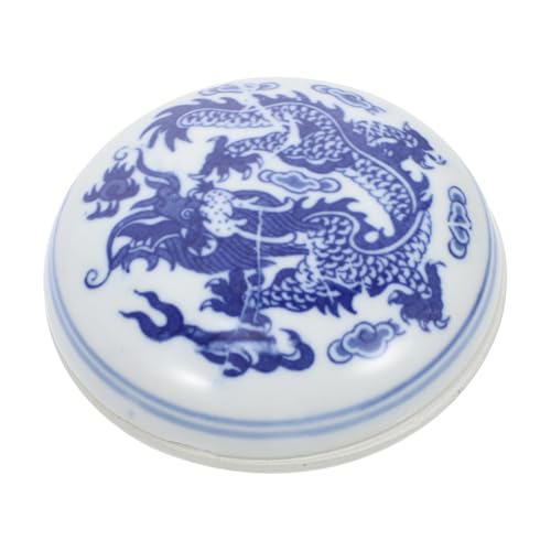 WEKAMOS Premium Rotes Stempelkissen für Kalligraphie und Siegelgebrauch Leuchtende Waschbare Pigmente Glatte Oberfläche Tragbar mit Sicherem Deckel Geeignet für Karten WEKAMOS Premium Rotes Stempelkissen für Kalligraphie und Siegelgebrauch Leuchtende Waschbare Pigmente Glatte Oberfläche Tragbar mit Sicherem Deckel Geeignet für Karten von WEKAMOS