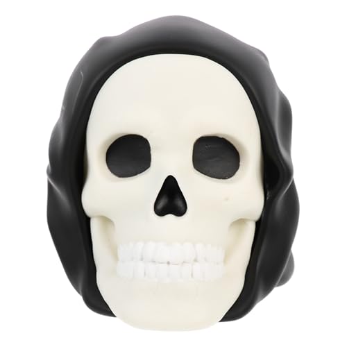 WEKAMOS Punch Halloween Türstopper mit Rutschfester Gummibasis Türkeil mit Leuchtendem Totenkopf Motiv Türpuffer für Innenbereich Schutz vor Türzuschnappen Sicher für Haustiere von WEKAMOS
