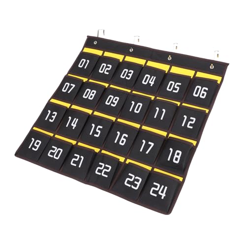 WEKAMOS Robuster Wandhängender Organizer mit Vielseitige Aufbewahrungstasche für Handys Schmuck und Kleinteile Kompakter Hängender Organizer für Klassenzimmer und Zuhause Einfach zu von WEKAMOS