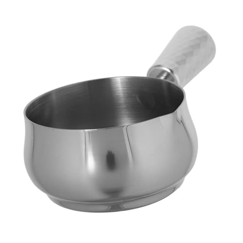 WEKAMOS Edelstahl Wachslöffel 60ml Schmelzlöffel Für Siegelwachs Rostfrei Und Langlebig Selbstgemacht Wachssiegel Werkzeug Einfach Zu Reinigen Und Verwenden von WEKAMOS