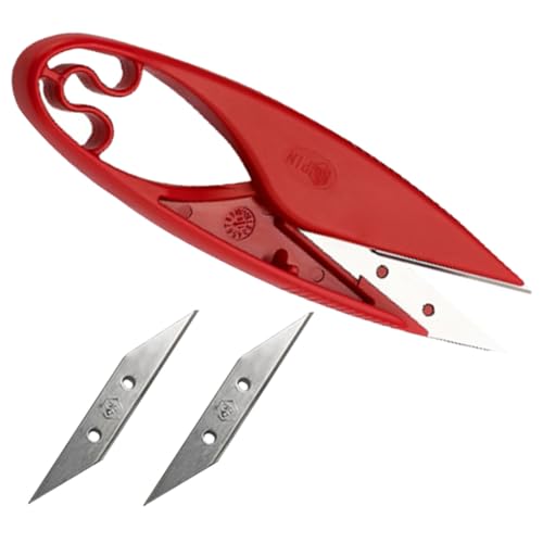 WEKAMOS Schneiderschere aus Edelstahl Leichte Tragbare Stoffschere mit Scharfem Schnitt Vielseitig für Nähen Garn und Handarbeiten Ergonomischer Griff für Präzises Arbeiten von WEKAMOS