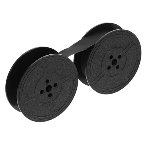 WEKAMOS Schreibmaschinen Farbband Nylon Praktisch Strapazierfähig Langlebiges Farbband Ersatz Für Alte Schreibmaschine Bürogebrauch Schwarzes Tintenspule von WEKAMOS