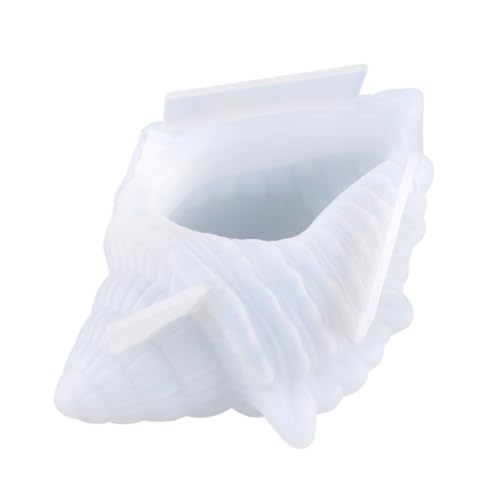 WEKAMOS Silikonform Muschel Aufbewahrungsbox Gießform Flexibel Langlebig Glänzend DIY Basteln Resin Mold für Schmuck und Dekoration für Resin Kunsthandwerk von WEKAMOS