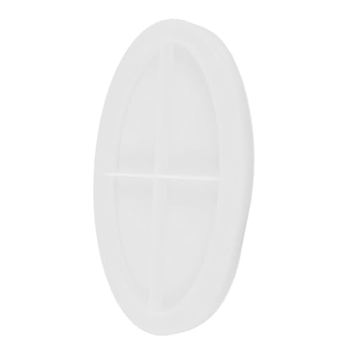 WEKAMOS Silikonform Ovales Tray DIY Gießform für Schmucktablett Epoxidharz Bastelform Wiederverwendbar Flexibel Robust für Kreative Handwerksprojekte von WEKAMOS