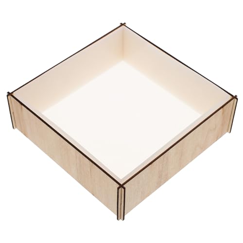 WEKAMOS Silikonform Quadratisch Flexibel für DIY Handwerk Epoxidharz Buchstütze Gießform Leicht Tragbar Praktisch Langlebig für Seifen Tablett Formen von WEKAMOS