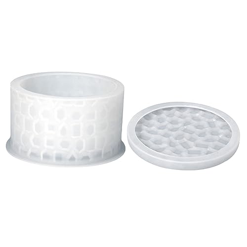 WEKAMOS Silikonform Rundes Aufbewahrungsdose DIY Epoxidharz Gießform für Schmuckbehälter Wiederverwendbar Leicht zu Reinigen Langlebig für Anfänger und Bastelprojekte WEKAMOS Silikonform Rundes Aufbewahrungsdose DIY Epoxidharz Gießform für Schmuckbehälter Wiederverwendbar Leicht zu Reinigen Langlebig für Anfänger und Bastelprojekte von WEKAMOS