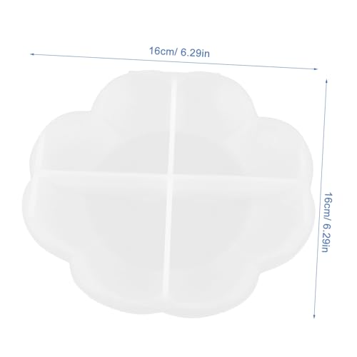 WEKAMOS Silikonform Schmucktablett Gießform mit Rillen Flexible DIY Tray Mold für Epoxidharz Schmuckherstellung Praktisches Langlebiges Silikonmaterial Sicher und Leicht zu Reinigen von WEKAMOS
