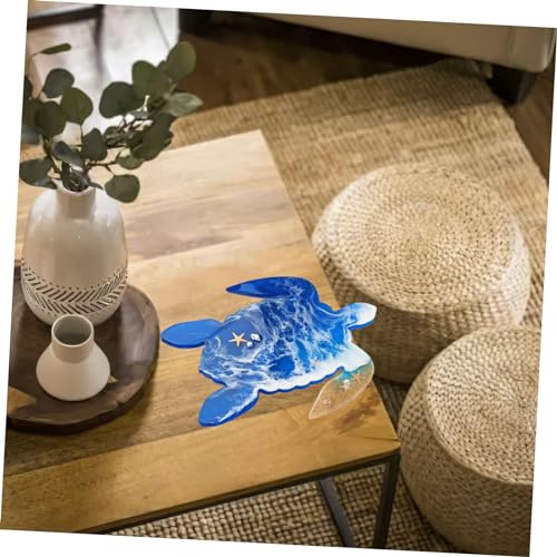 WEKAMOS Silikonform Tray für Epoxidharz Gießen Flexibles Verschleißfestes DIY Tablett mit Glatter Oberfläche Leicht und Kompakt für Schmuck und Dekorationen Meeresschildkröten motiv WEKAMOS Silikonform Tray für Epoxidharz Gießen Flexibles Verschleißfestes DIY Tablett mit Glatter Oberfläche Leicht und Kompakt für Schmuck und Dekorationen Meeresschildkröten motiv von WEKAMOS