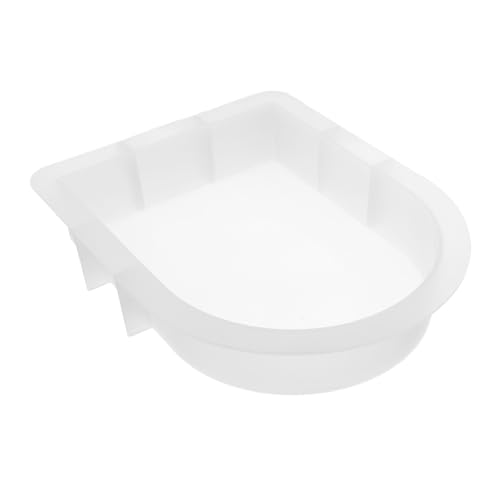 WEKAMOS Silikonform für DIY Epoxidharz Gießen Elastische Reißfeste Arch Buchstützenform Glatte Oberfläche für Einfache Entnahme Individuelles Basteln mit Pigmenten und Glitzer Dekoration von WEKAMOS