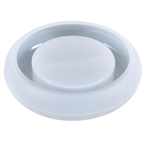 WEKAMOS Silikonform für DIY Epoxidharz Gießen Ovaler Kristall Kerzenhalter Bastelform aus Langlebigem Transparentem Silikon für Handgemachte Wohnungsdeko und Schmuckaufbewahrung von WEKAMOS
