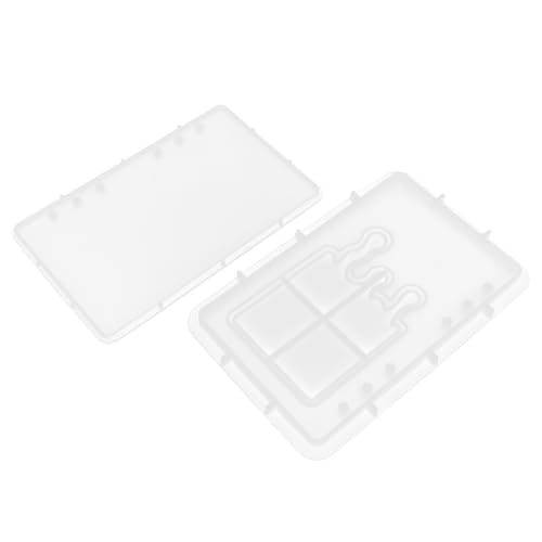 WEKAMOS Silikonform für Epoxidharz DIY Notizbuchhülle Teilig Flexible Bastelform Rechteckig Langlebig Ungiftig für Kreative Harzgestaltung WEKAMOS Silikonform für Epoxidharz DIY Notizbuchhülle Teilig Flexible Bastelform Rechteckig Langlebig Ungiftig für Kreative Harzgestaltung von WEKAMOS