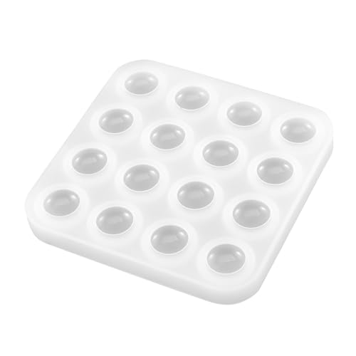 WEKAMOS Silikonform für Go Spielsteine Flexible Harzform für DIY Brettspiel Glatte Oberfläche Transparent Langlebig und Sicher für Go Spielstücke und Bastelprojekte von WEKAMOS