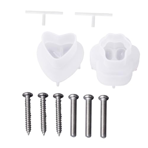 WEKAMOS Silikonform für Schubladengriffe Katzenpfote Herzform DIY Griff Gießform mit Schrauben Teiliges Kreative Leichte Moulds für Individuelle Möbelgriffe und Bastelprojekte WEKAMOS Silikonform für Schubladengriffe Katzenpfote Herzform DIY Griff Gießform mit Schrauben Teiliges Kreative Leichte Moulds für Individuelle Möbelgriffe und Bastelprojekte von WEKAMOS