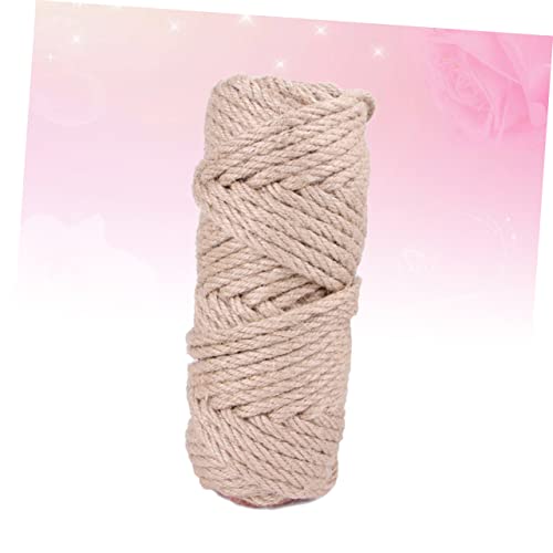 WEKAMOS Sisal Hanfseil Kratzbaum Katzen Zubehör Robust für Kratzstamm Katzen Kletterbrett Ersatzmaterial Kratzspielzeug für Zuhause WEKAMOS Sisal Hanfseil Kratzbaum Katzen Zubehör Robust für Kratzstamm Katzen Kletterbrett Ersatzmaterial Kratzspielzeug für Zuhause von WEKAMOS