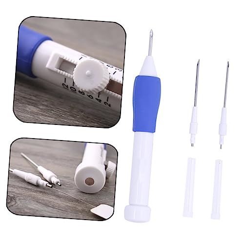 WEKAMOS Stickset für Anfänger Punch Nadel Kit mit Langlebigen Eisenstichen und Griff Stickerei Werkzeug für Vielseitige Näh und Handarbeitsprojekte WEKAMOS Stickset für Anfänger Punch Nadel Kit mit Langlebigen Eisenstichen und Griff Stickerei Werkzeug für Vielseitige Näh und Handarbeitsprojekte von WEKAMOS
