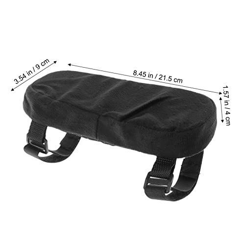 WEKAMOS Stuhl Armlehnenkissen aus Hochdichtem Memory Schaum Druckentlastende Bequeme Armlehnenpolster für Büro Gaming und Rollstühle Einfache Installation Universelle Passform von WEKAMOS