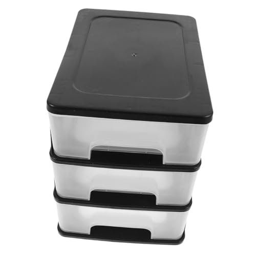 WEKAMOS Transparente Desktop Aufbewahrungsbox mit Kunststoff Makeup Aufbewahrung für Büro Vanity und Badezimmer Countertop WEKAMOS Transparente Desktop Aufbewahrungsbox mit Kunststoff Makeup Aufbewahrung für Büro Vanity und Badezimmer Countertop von WEKAMOS