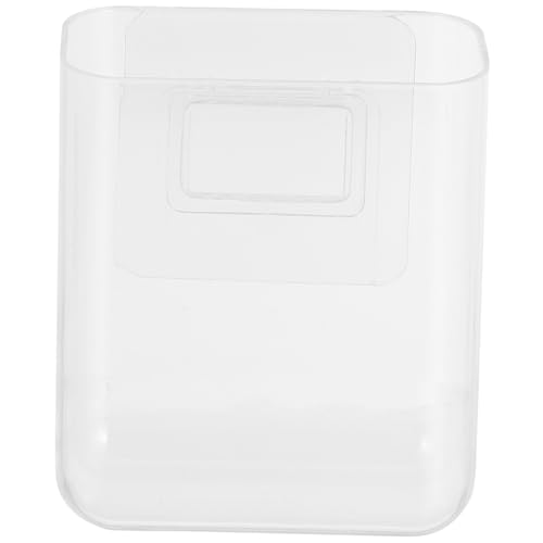 WEKAMOS Transparente Wandmontage Aufbewahrungsbox ohne Bohren Kleine Praktische Organizer Box für Fernbedienungen und Kleinteile Platzsparend Kratzfest für Wohnzimmer Büro Schlafzimmer WEKAMOS Transparente Wandmontage Aufbewahrungsbox ohne Bohren Kleine Praktische Organizer Box für Fernbedienungen und Kleinteile Platzsparend Kratzfest für Wohnzimmer Büro Schlafzimmer von WEKAMOS