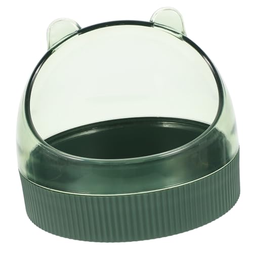 WEKAMOS Transparenter Hamster Futternapf aus Hochwertigem Material Langlebig und Bruchsicher Kompakte Kleintier Schale Einfach zu Reinigen Geeignet für Hamster Meerschweinchen und von WEKAMOS