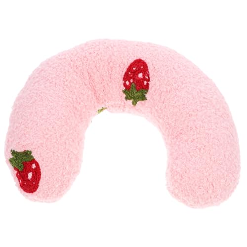 WEKAMOS U förmiges Katzenkissen Waschbar Nackenschutz Haustierkissen für Katzen Kaninchen Sofa Bettkorb Schlafplatz Rosa WEKAMOS U förmiges Katzenkissen Waschbar Nackenschutz Haustierkissen für Katzen Kaninchen Sofa Bettkorb Schlafplatz Rosa von WEKAMOS