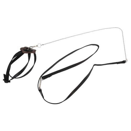 WEKAMOS Verstellbare Schildkrötenleine aus Weichem Hautfreundlichem Material Trainingsleine für Reptilien und Kleine Haustiere S Schwarz Geeignet für Kontrolliertes Spaziergangstraining WEKAMOS Verstellbare Schildkrötenleine aus Weichem Hautfreundlichem Material Trainingsleine für Reptilien und Kleine Haustiere S Schwarz Geeignet für Kontrolliertes Spaziergangstraining von WEKAMOS
