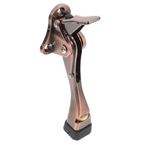 WEKAMOS Verstellbarer Kickdown Türstopper aus Aluminiumlegierung Rotbronze mit Gummispitze Geräuschreduzierend Langlebig Fußbedienung Geeignet für Schwere Türen Bodenmontage WEKAMOS Verstellbarer Kickdown Türstopper aus Aluminiumlegierung Rotbronze mit Gummispitze Geräuschreduzierend Langlebig Fußbedienung Geeignet für Schwere Türen Bodenmontage von WEKAMOS