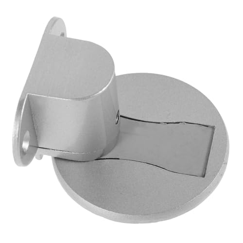 WEKAMOS Verstellbarer Türstopper aus Aluminiumlegierung mit Feder Türschutz für Zimmertüren Einfache Befestigung ohne Bohren Inklusive Kleber und Schrauben Schutz vor Tür und Wandschäden von WEKAMOS