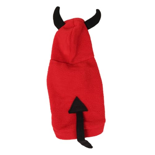 WEKAMOS Verwandlungskostüm Für Haustiere Halloween-Hund Tierkostüme Kleidung Kleine Kostüme Post Hunde Outfits Jumper Hund Teufel Kostüm Ups Halloween -kostüm Katzenkostüme Rot WEKAMOS Verwandlungskostüm Für Haustiere Halloween-Hund Tierkostüme Kleidung Kleine Kostüme Post Hunde Outfits Jumper Hund Teufel Kostüm Ups Halloween -kostüm Katzenkostüme Rot von WEKAMOS