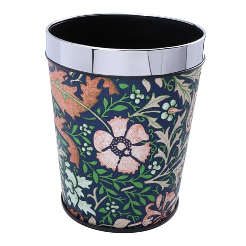 WEKAMOS Vintage Müllbehälter Retro Stil Runder Papierkorb ohne Deckel Umweltfreundlich Robust für Schlafzimmer Büro Zuhause WEKAMOS Vintage Müllbehälter Retro Stil Runder Papierkorb ohne Deckel Umweltfreundlich Robust für Schlafzimmer Büro Zuhause von WEKAMOS