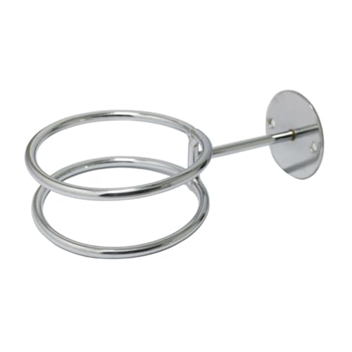 WEKAMOS Wandhalterung Haartrockner aus Rostfreiem Platzsparender Fönhalter Bohren Langlebiges Leichtes und Rostfreies Haartrockner Ständer für Bad Schlafzimmer Multifunktional von WEKAMOS