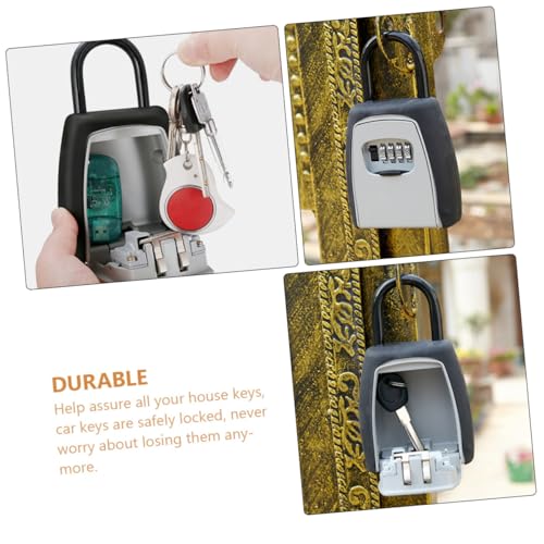WEKAMOS Wandmontierte Schlüsselbox Zahlenschloss Key Safe Box Rostfrei für Haus Büro Garage Notfallzugang WEKAMOS Wandmontierte Schlüsselbox Zahlenschloss Key Safe Box Rostfrei für Haus Büro Garage Notfallzugang von WEKAMOS
