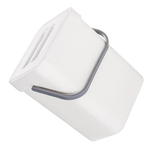 WEKAMOS Wandmontierter Küchenmülleimer mit Deckel Hängender Abfalleimer für Küchentür Praktischer Müllbehälter mit Offenem Design Erhöhtem Fassungsvermögen und Stabilem Druckring für WEKAMOS Wandmontierter Küchenmülleimer mit Deckel Hängender Abfalleimer für Küchentür Praktischer Müllbehälter mit Offenem Design Erhöhtem Fassungsvermögen und Stabilem Druckring für von WEKAMOS