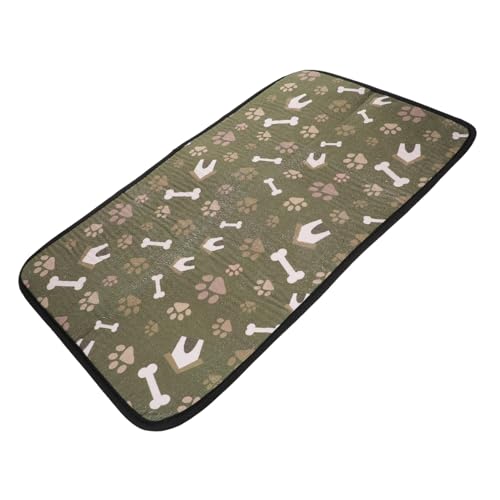 WEKAMOS rutschfeste wasserdichte Haustier Futtermatte mit Hitzeschutz Robuste Unterlage für Hunde und Katzen Schmutzabweisend Einfach zu Reinigen Dekorative Tiernapf Matte für Zuhause WEKAMOS rutschfeste wasserdichte Haustier Futtermatte mit Hitzeschutz Robuste Unterlage für Hunde und Katzen Schmutzabweisend Einfach zu Reinigen Dekorative Tiernapf Matte für Zuhause von WEKAMOS