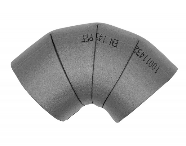 Rohrisolierung PE 90 Grad Bogen | 20mm Isolierstärke von WEKOFLEX