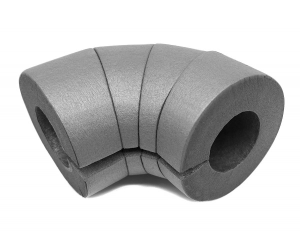 Rohrisolierung PE 90 Grad Bogen | 25 mm Isolierstärke von WEKOFLEX
