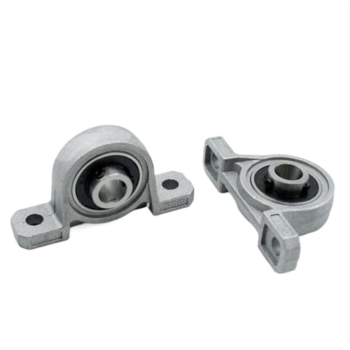 Kissenblocklager, Stehlager 2er-Pack, verschiedene Größen KP08 KP000 KP001 KP002 KP003 KP004(KP000 10mm) von WEKONUMEX