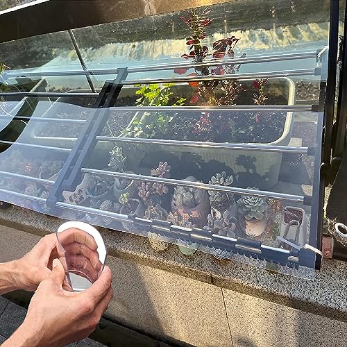 Markise für die Haustür, Protection Transparent Rainproof For Gewächshaus Multiple Sizes(0.8x7m(2.62x23ft)) von WEKONUMEX