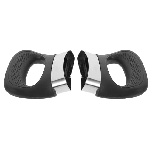 WEKONUMEX Ersatzgriff für Töpfe, Topf- und Deckelgriff Ersatz 4er Pack Schwarz 8,5x8x2 cm for Küchentöpfe von WEKONUMEX