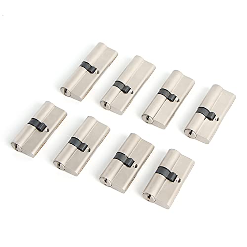WEKONUMEX Euro-Türschloss-Zylinder, 63-90 Mm Schließzylinder AB Schlüssel Reinem Messing Tor Türschloss Griff Schlafzimmer Erweitert(86.5mm 31.5 Add 55mm) von WEKONUMEX
