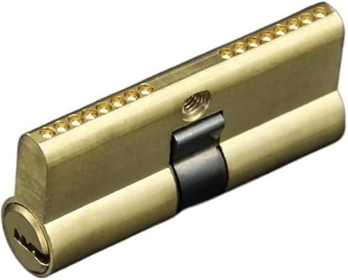 WEKONUMEX Euro-Türschloss-Zylinder, 65-110 MM Zylinder AB Schlüssel Eingang Messing Türschloss Verlängerter Kern Erweitertes benutzerdefiniertes Fassschloss(85(42.5 42.5)) von WEKONUMEX