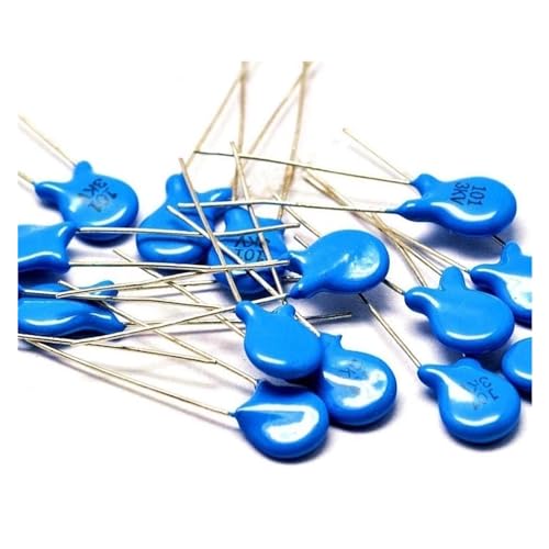 WEKONUMEX Keramischer Scheibenkondensator, 20er-Pack 3000-V-Keramikkondensator-Sortiment mit Mehreren Kapazitätswerten von 5 pF bis 10 nF(3KV 4.7nf(472) 20pcs) von WEKONUMEX
