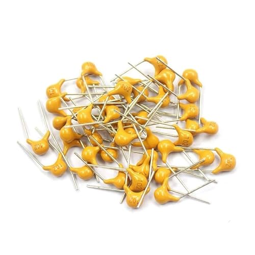 WEKONUMEX Keramischer Scheibenkondensator, Packung mit 200 monolithischen Keramikkondensatoren (50 V), Sortiment 10 PF bis 10 UF(220PF) von WEKONUMEX