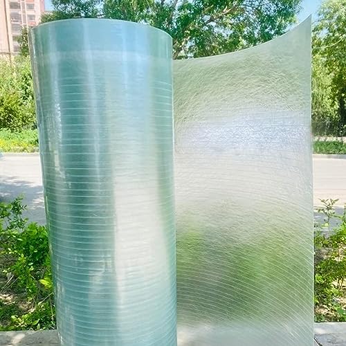 WEKONUMEX Sonnensegel für Eingangstür, Polycarbonate Sheets Rainproof Anti Transparent Multiple Sizes for Garages Canopies Greenhouses(0.8x6m(2.62x19.7ft)) von WEKONUMEX