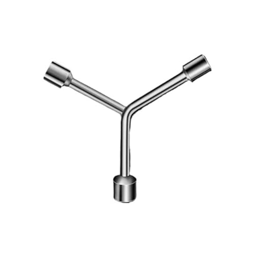 WEKONUMEX Steckschlüssel, Y-förmiger 3-Wege-Steckschlüssel Dreizack-Ringschlüssel Steckschlüssel Universaleinsatz(11 13 15mm) von WEKONUMEX