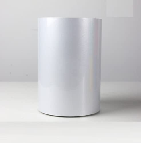WEKOW 1Stk. Breite 5CM / 10CM / 20CM Länge 3M Reflektierendes Warnband Monochromes Reflektierendes Band Reflektierender Aufkleber/Reflektierender Film Sicherheitswarnband (20CM,White) von WEKOW