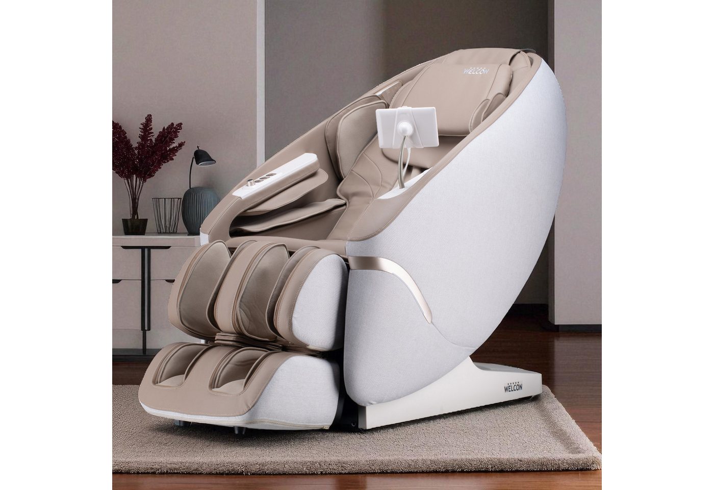 WELCON Massagesessel Massagesessel MAXXCARE® mit extrabreiter Sitzfläche (Modell 2026) von WELCON