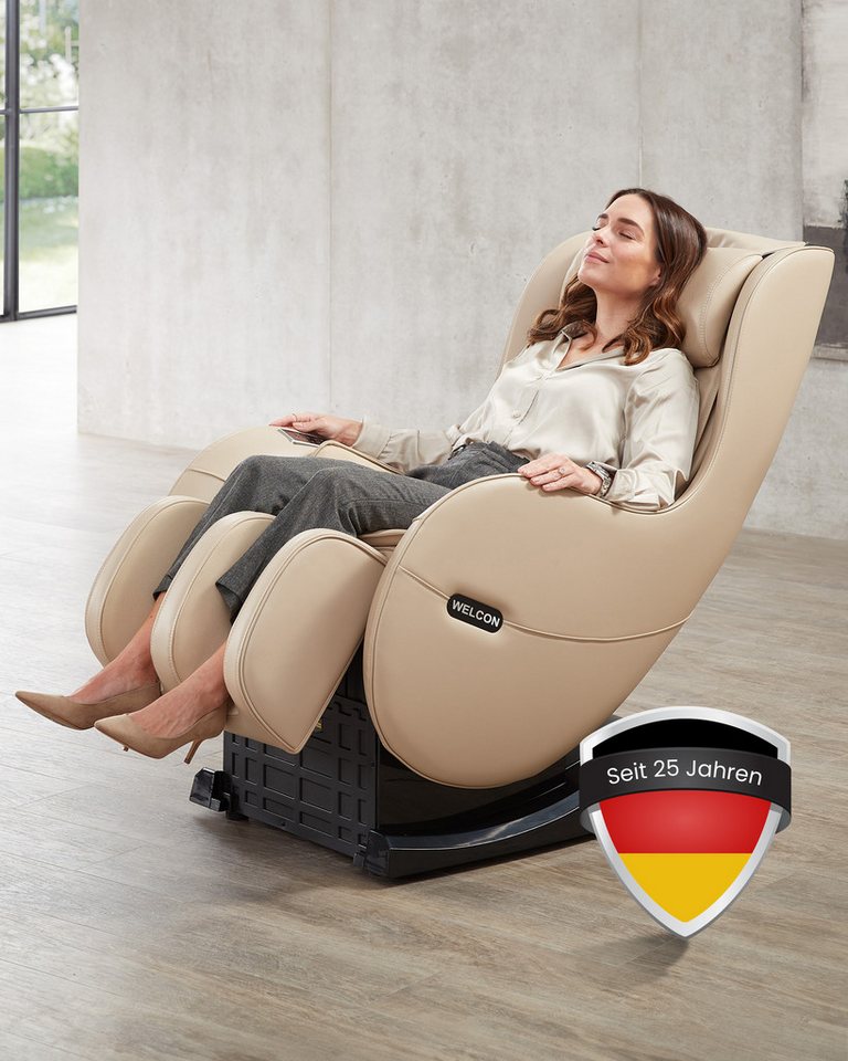 WELCON Massagesessel WELCON Massagesessel EASYRELAXX in beige, braun, schwarz und rot von WELCON