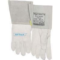 Schweißerhandschuh(Argon) Nr. 10-1005, Gr. m Kalbsleder (1 Paar) Weldas von WELDAS